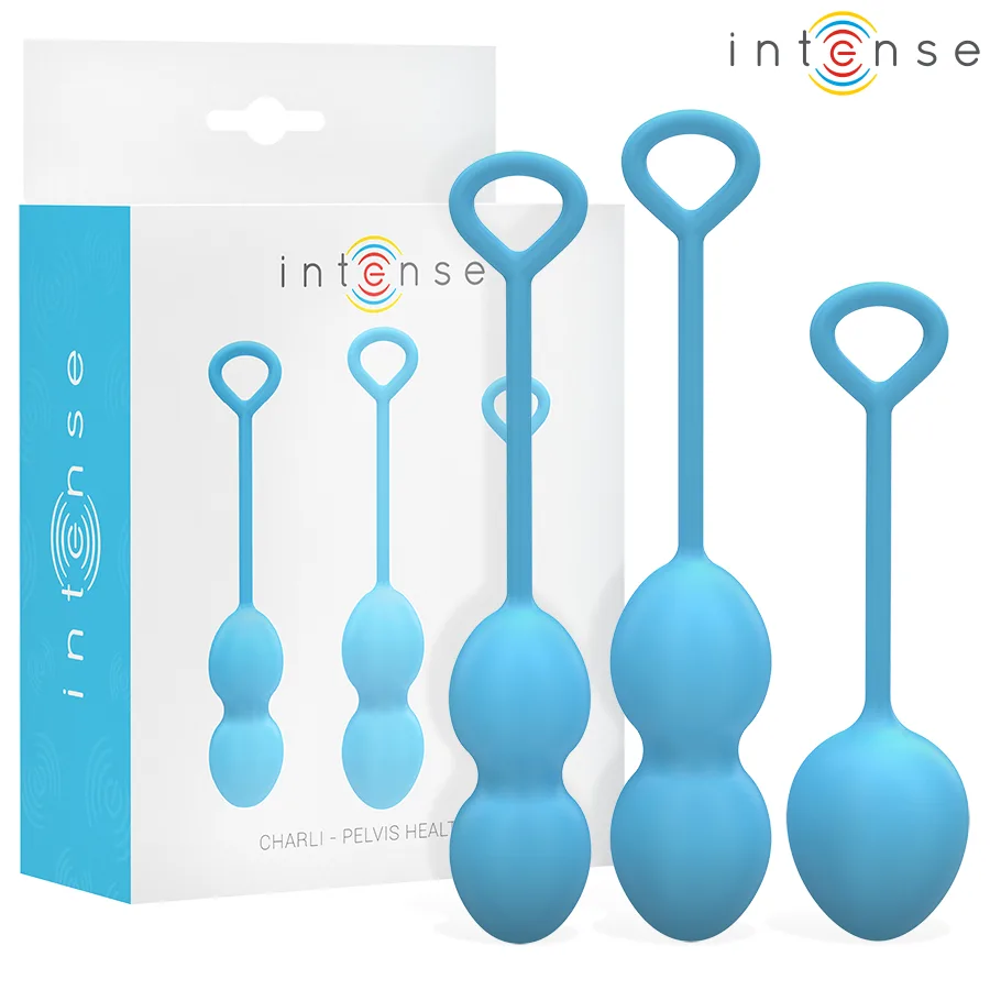 Intense - charli kegel ball kit bleu