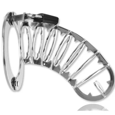 Penis cage with security lock 14 cm
