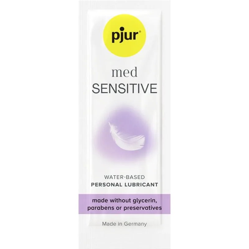 Med lubrifiant base eau sensitive glide 2 ml