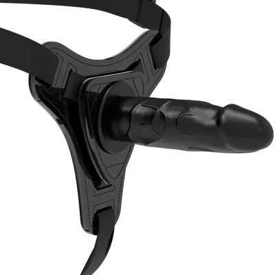 Silicone noir réaliste 15 cm