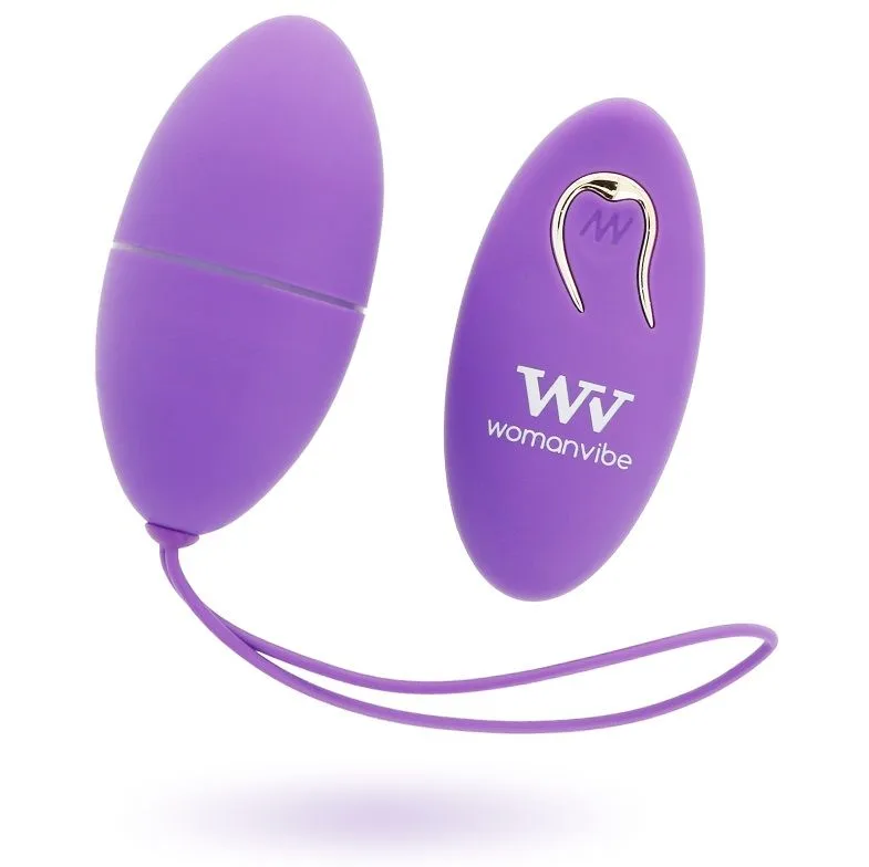 Alsan egg telecommande silicone violet