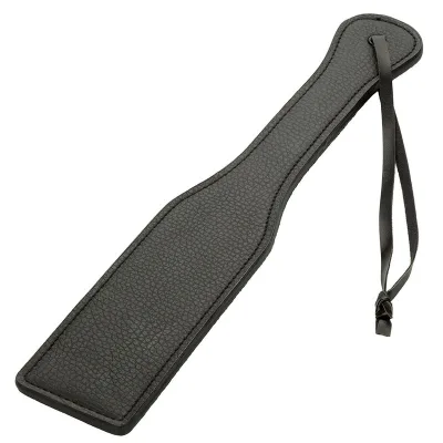 Nocturnal paddle en cuir noir