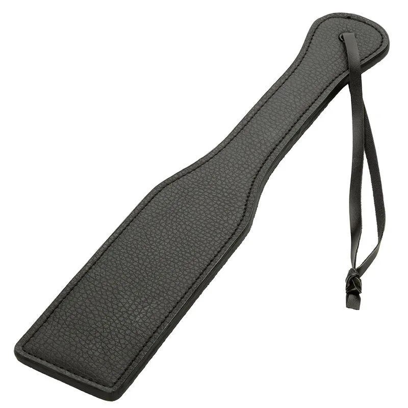 Nocturnal paddle en cuir noir