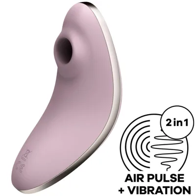 Satisfyer - vulva lover 1 luftpulsstimulator & vibrator violett
