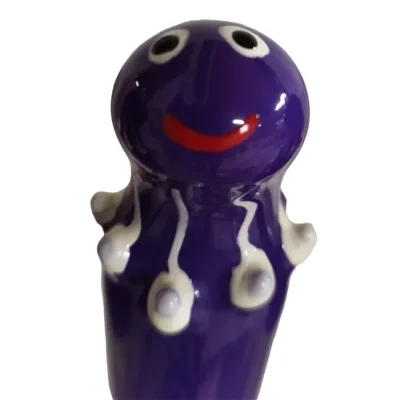 Preservativi novità dipinti a mano polpo viola