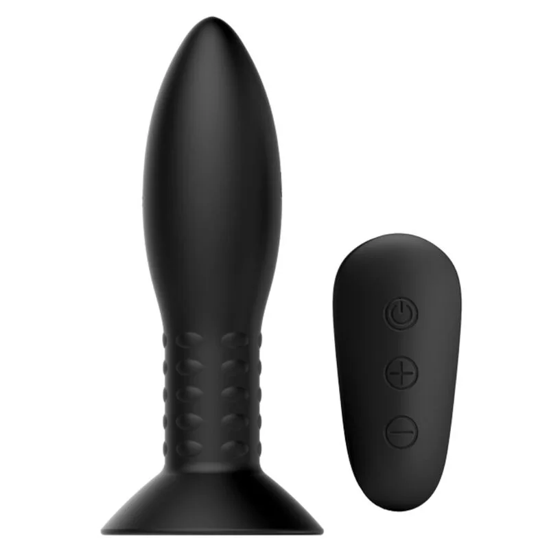 Plug avec télécommande billes tournantes noires