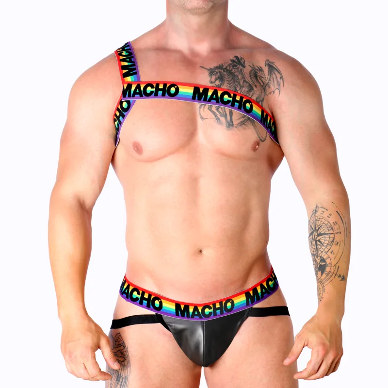 Macho - harnais romain pride L/XL