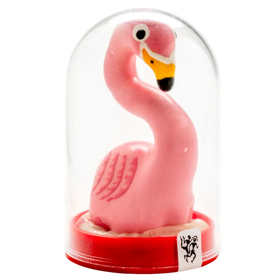 Préservatifs fantaisie peints à la main rose flamant