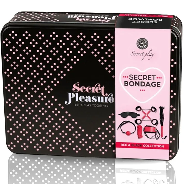Secretplay - BDSM set 6 pcs rouge collection