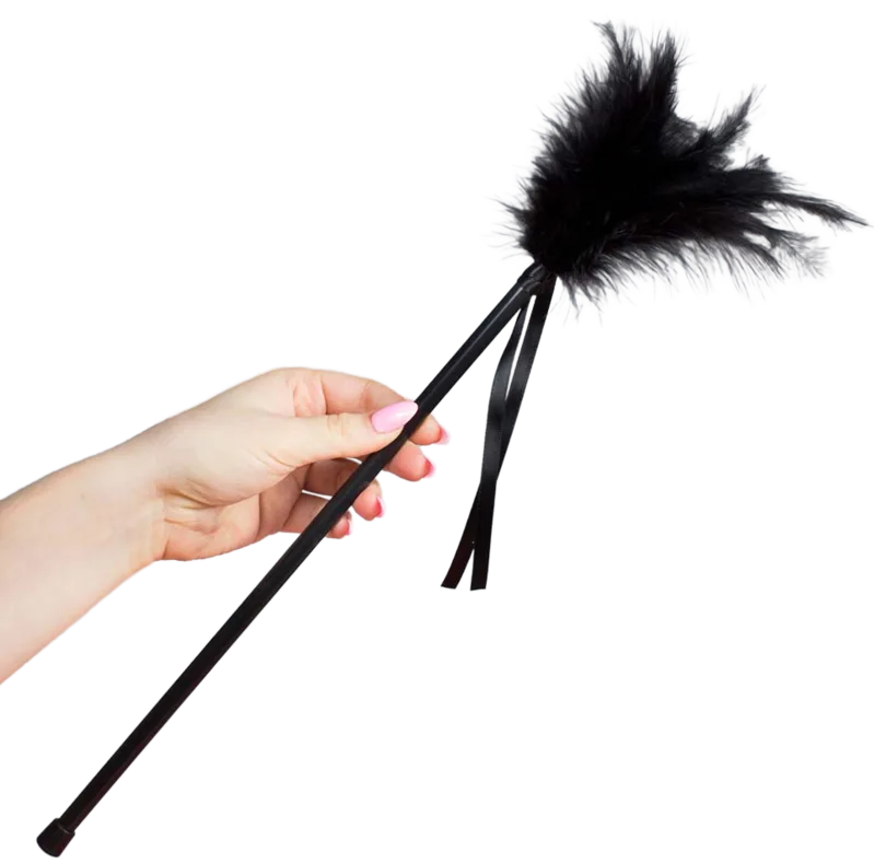 Secretplay - black feathers 40 cm