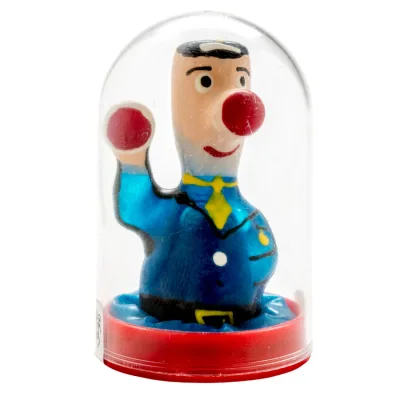 Preservativi novità dipinti a mano poliziotto