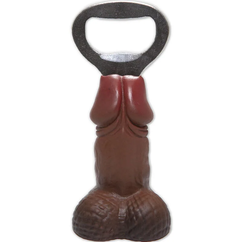 Abridor pie con forma pene mulato