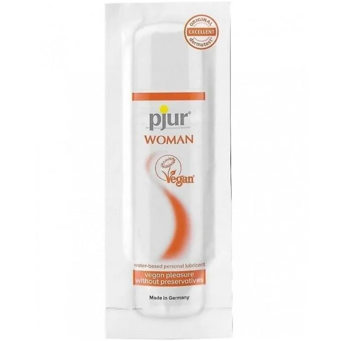 Woman lubrifiant vegan base eau 2 ml