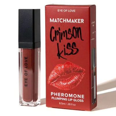 Matchmaker crimson kiss gloss à lèvres rouge effet volumisant aux phéromones 8,5 ml