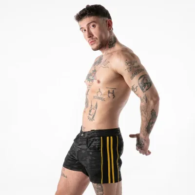 Full military access short yellow L