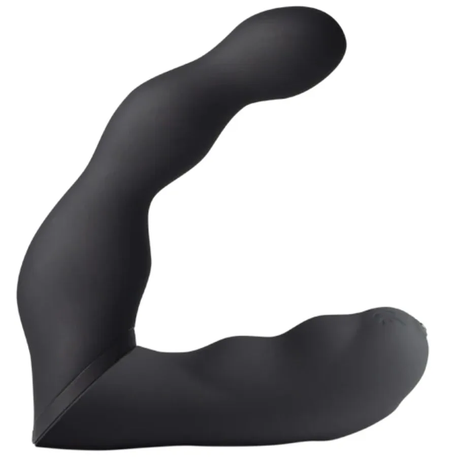 Adaptateur de vibrateur prostatique et anal noir