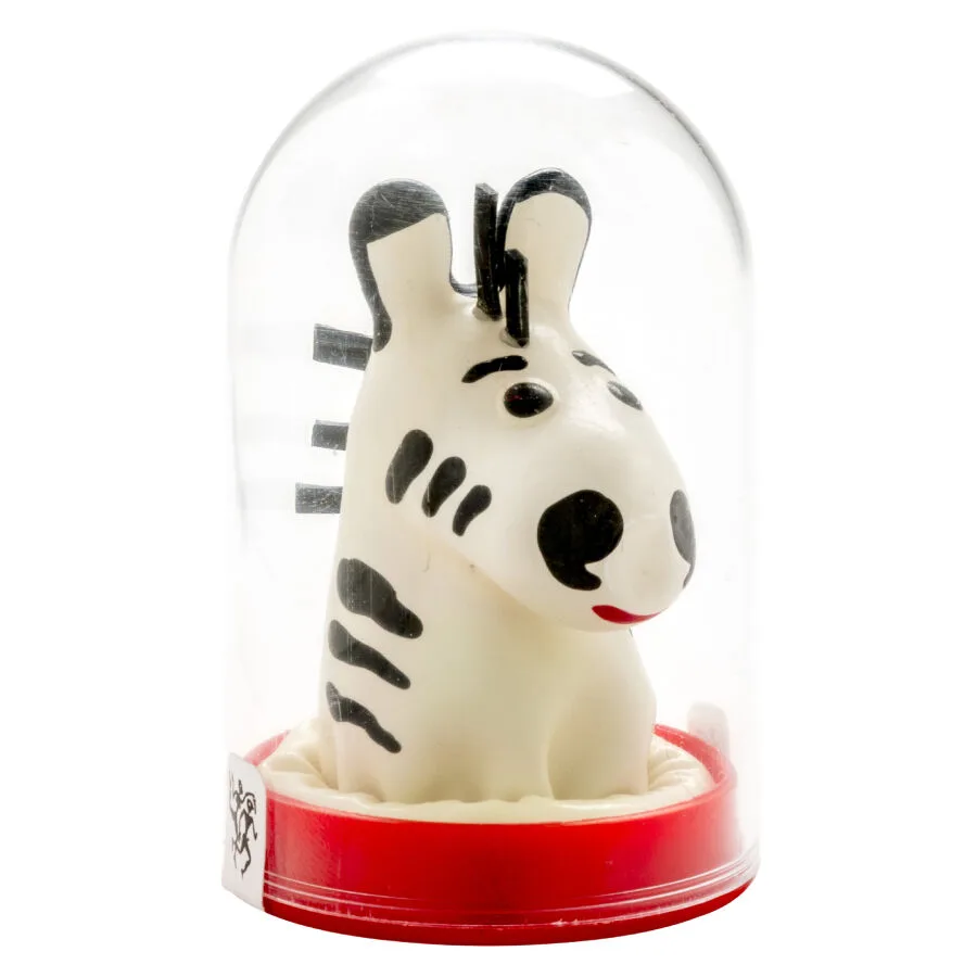 Préservatifs fantaisie peints à la main zebra