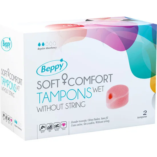 Tampons soft confort humide 2 unités