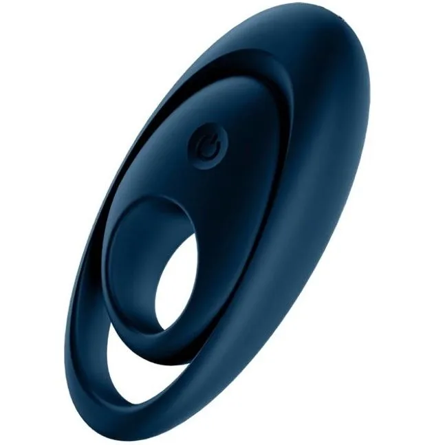 Satisfyer - vibrateur anneau glorious duo bleu