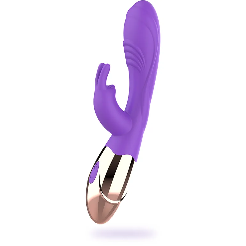 Vibrateur rechargeable en silicone viora femme