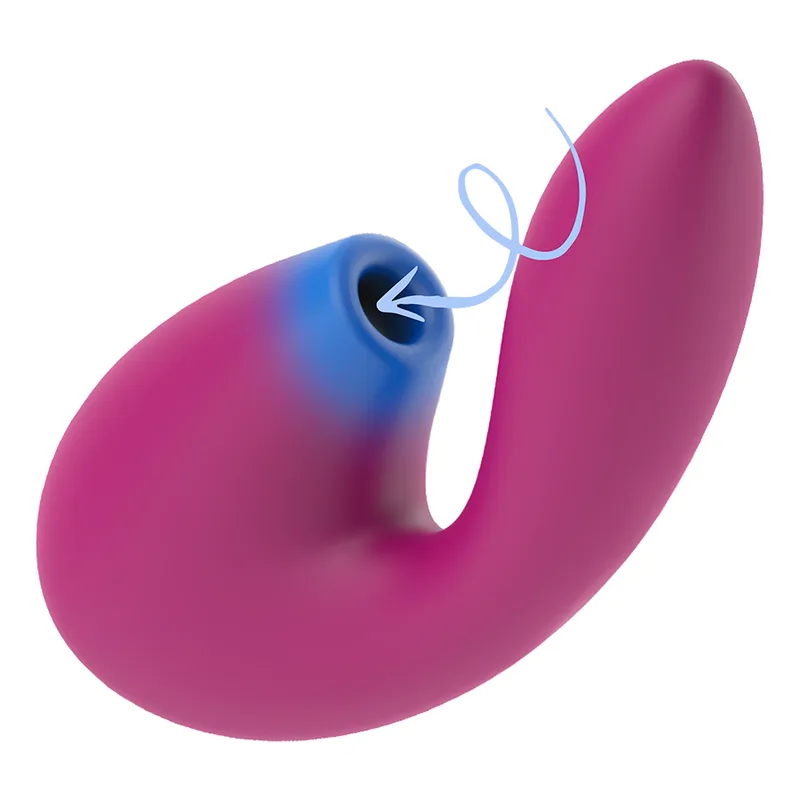 Clitoral sucker & powerful g-spot rush vibrator