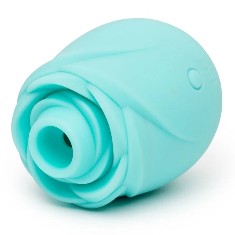 Rose glow clitoral suction tool glow in the dark