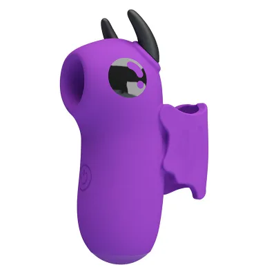 Pretty love - magic devil purple rechargeable finger stimulator