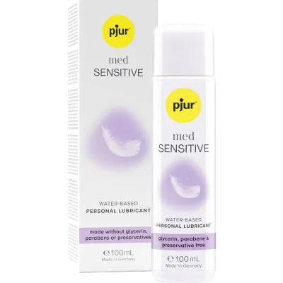 Med sensitive glide lubricante base agua 100 ml