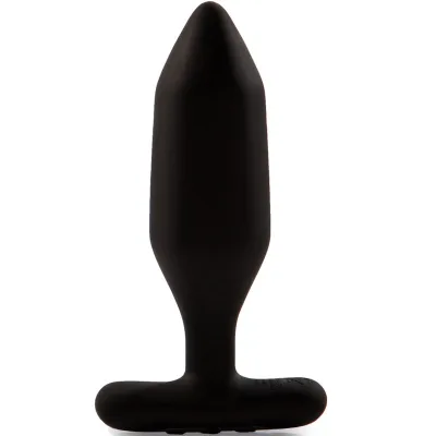 Vibrateur plug anal onyx noir