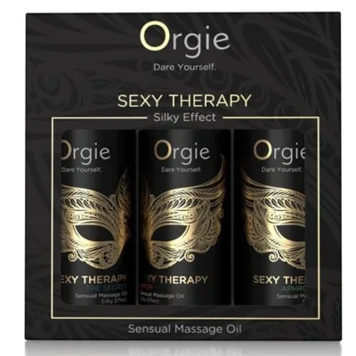 Collection mini thérapie sexy huiles de massage sensuelles 3 x 30 ml
