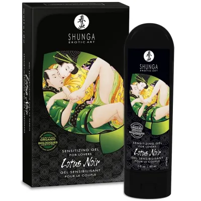 Shunga - lotus noir sensibiliserende crème 60 ml