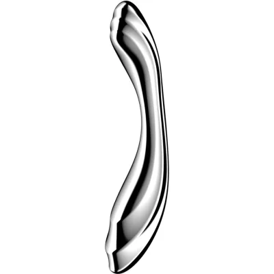 Satisfyer - pure gravity 2 dildo acero inoxidable doble uso