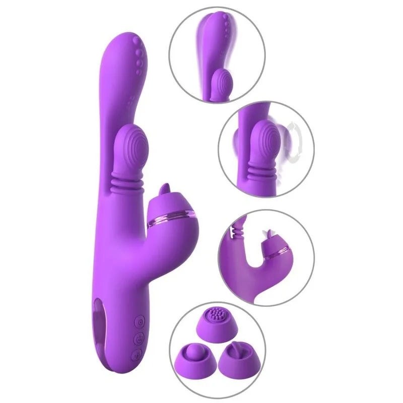 Vibrateur lapin intimotion pulse pro vibe violet