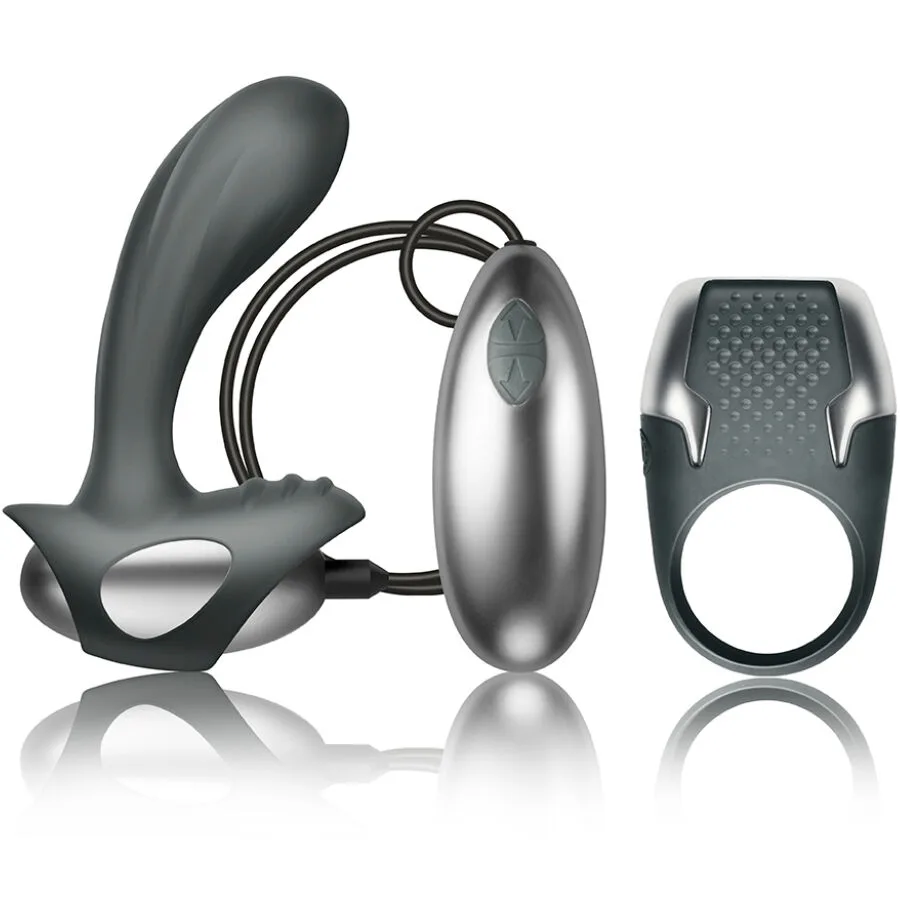 Kit excite anneau pénien + masseur de prostate à fil