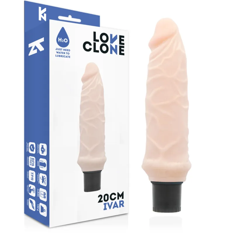 Ivar zelfsmering vibrator 20 cm -of- 3.7 cm