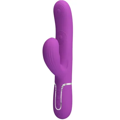 Pretty love - perlita 3 in 1 multifunktions-rabbit-vibrator lila