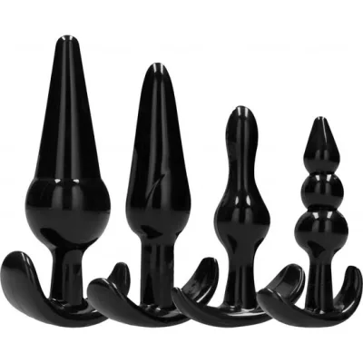 Set van 4 anale pluggen
