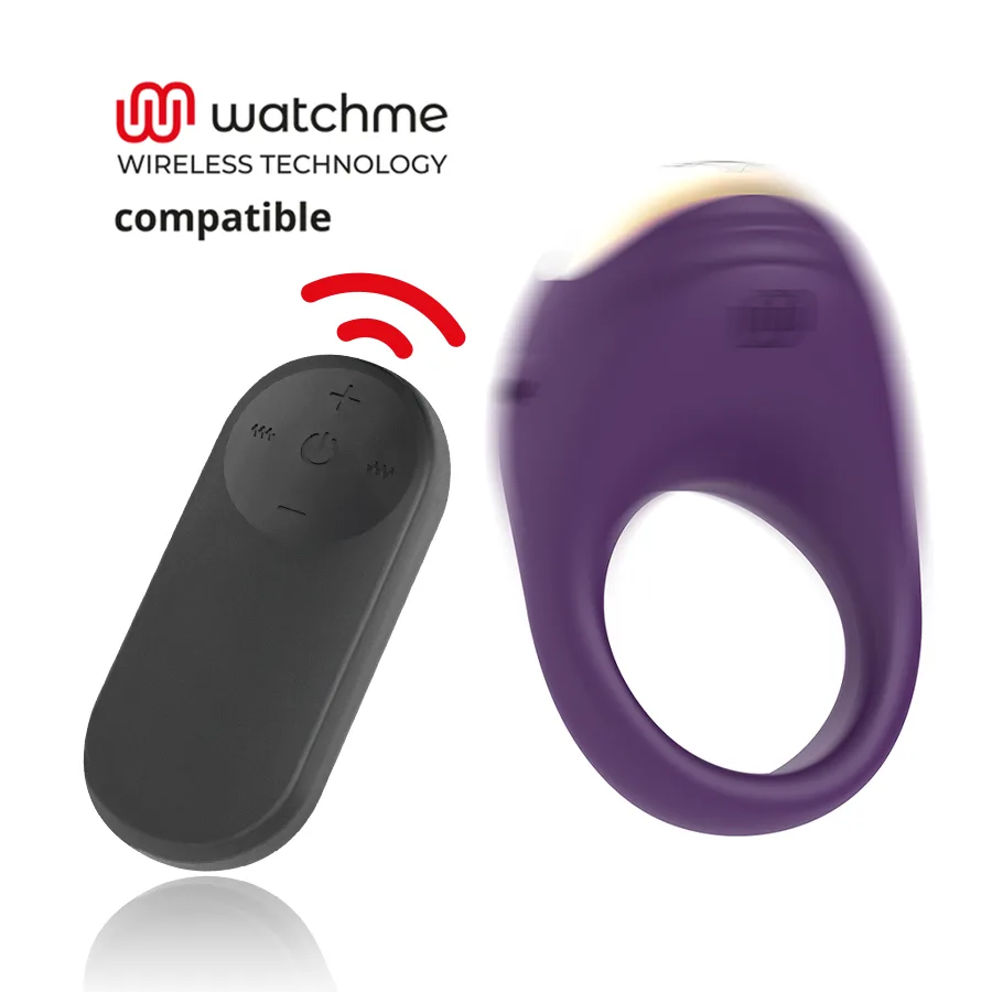 Robin anneau vibrant + télécommande watchme