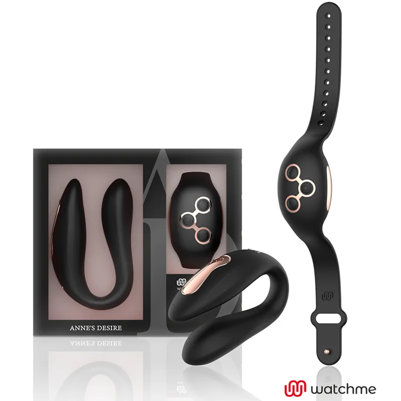 Anne's desire - dual pleasure tecnolog a watchme NOIR/OR