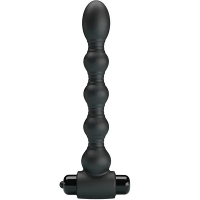 Pretty love - lynn silikon anal plug 10 vibrationen schwarz