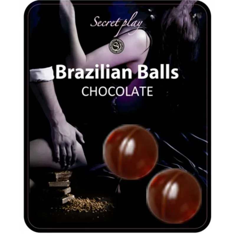 Secretplay - 2 boules brésiliennes chocolat