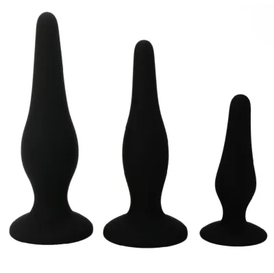 Pretty love - kit di iniziazione in silicone con tappi anal