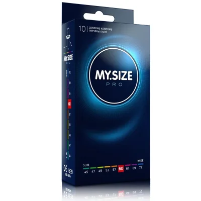 My size - pro preservativos 60 mm 10 unidades