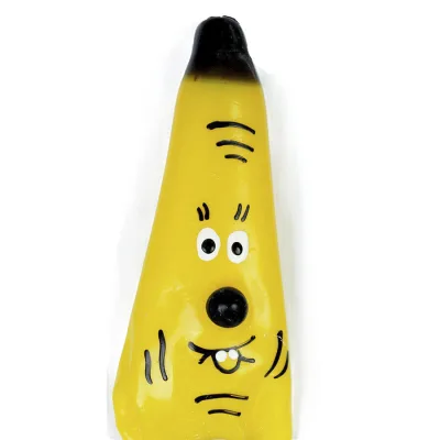Préservatifs fantaisie peints à la main modèle banane XL