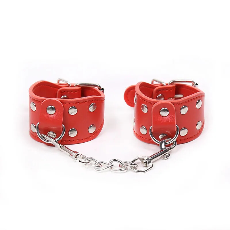 Menottes ajustables avec chaîne métallique