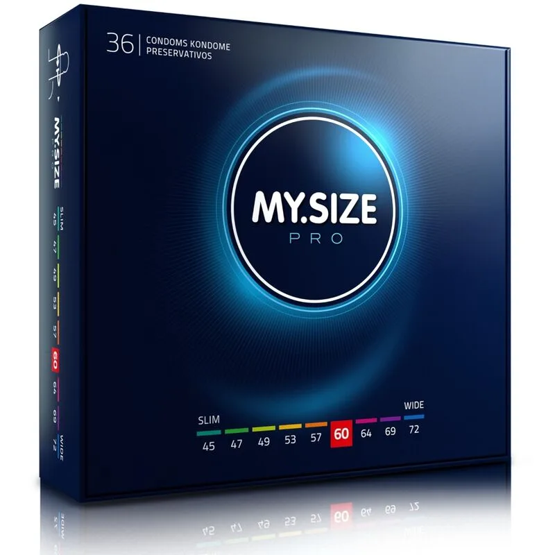 My size - pro préservatifs 60 mm 36 unités
