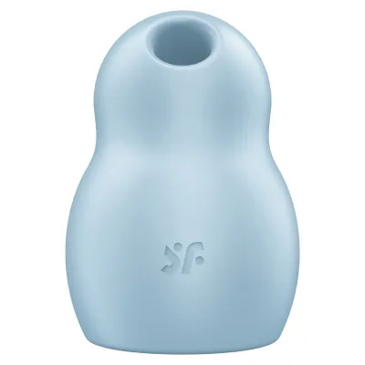 Satisfyer - stimulateur et vibrateur double air pulse pro to go 1 bleu