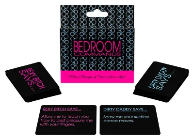 Jeu de cartes commandes de chambre /EN