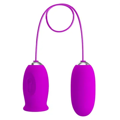 Pretty love - vibrateur rechargeable daisy dual egg violet