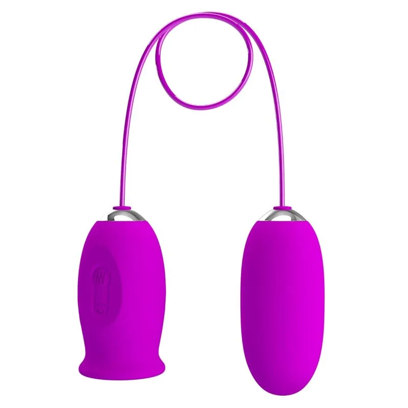 Pretty love - vibrateur rechargeable daisy dual egg violet